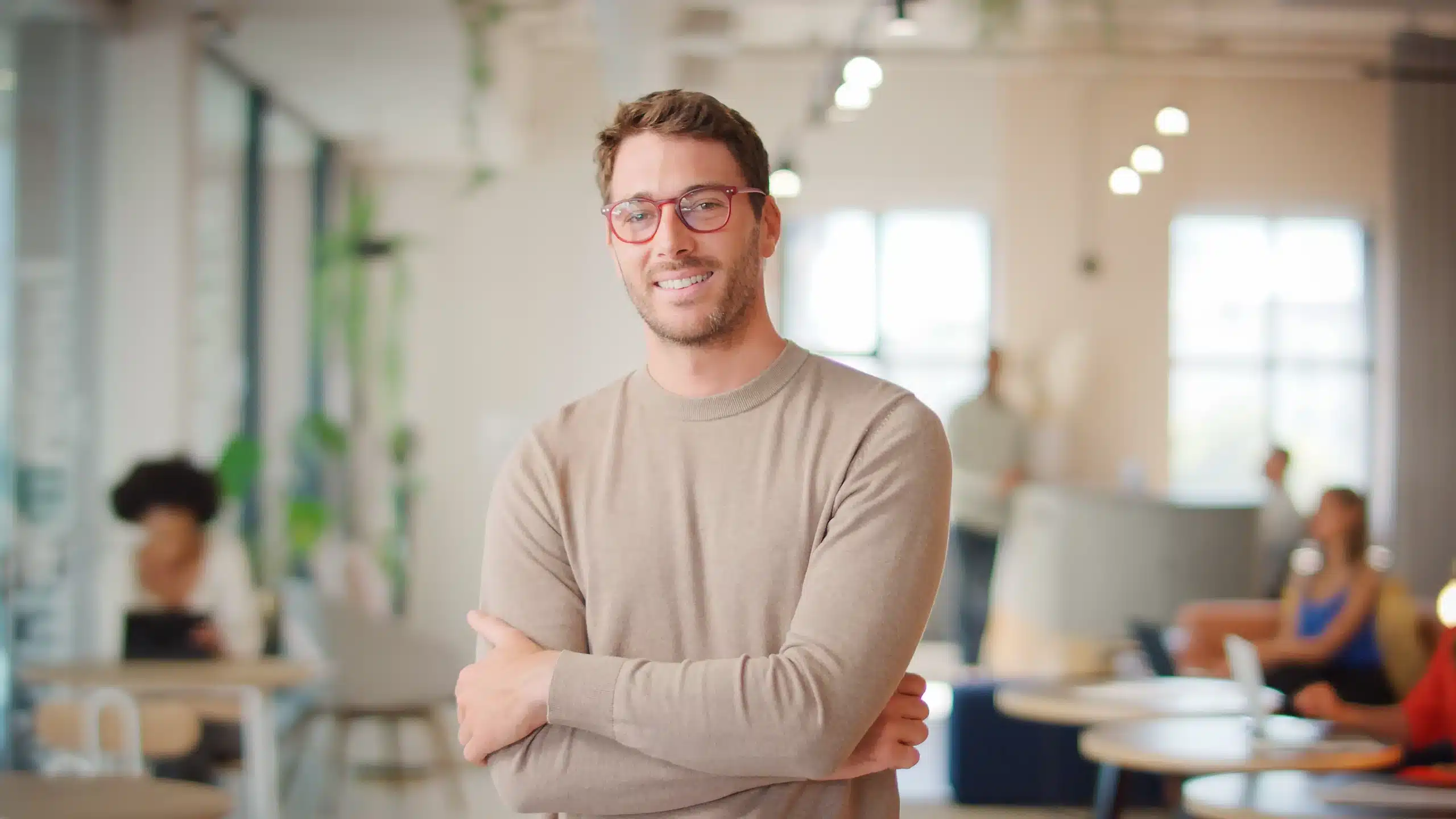 man relieved of teeth grinding and jaw pain with TMJ and bruxism treatment in Silver Spring MD